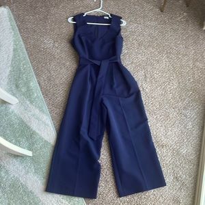 Navy blue classy romper